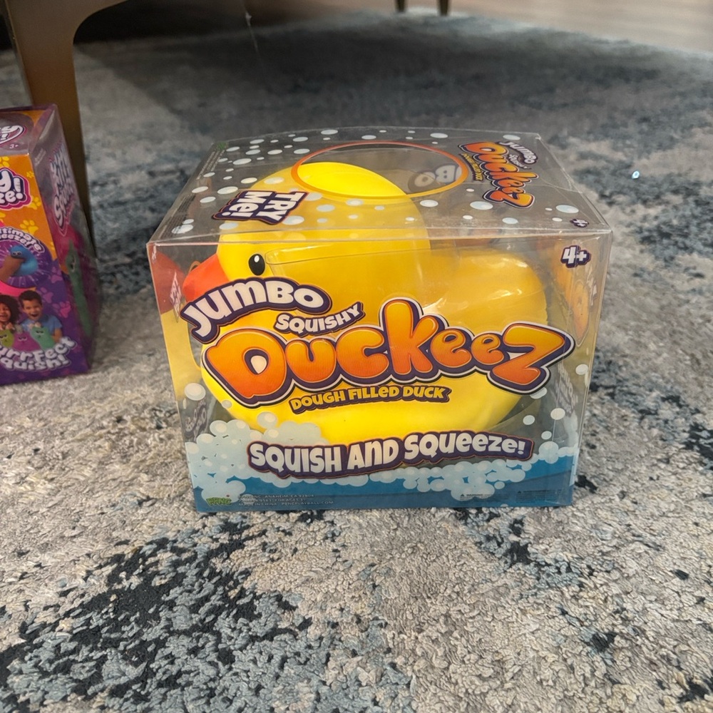 Jumbo Squishy Duckeez Dough Filled Duck